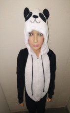 Panda Kids Costume